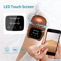 Intelligent Home Use Electric Intelligent Kneading Heating Knee Massager Rechargeable Pain Relief Infrared Laser Vibration Knee Massager