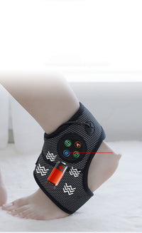 Ankle Massager Kneading the Ankle with Electric Hot Compress